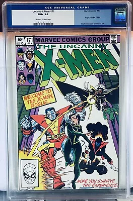 Buy UNCANNY X-MEN #171 (Marvel Comics, 1983) CGC Graded 9.6 Old Label • 77.66£
