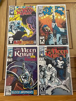 Buy Marc Spector Moon Knight #35-38 - Marvel Comics - 1992 Blood Brothers Story • 39.99£