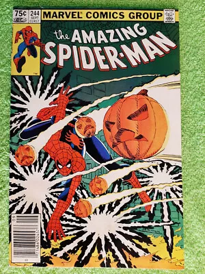 Buy AMAZING SPIDER-MAN #244 VG Newsstand Canadian Price Variant : RD5448 • 6.02£