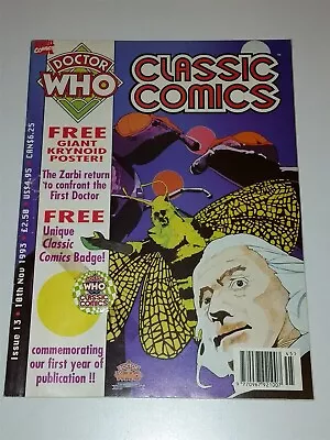 Buy Doctor Who Classic Comics #13 10th November 1993 *free Gift* Marvel British Uk< • 12.99£