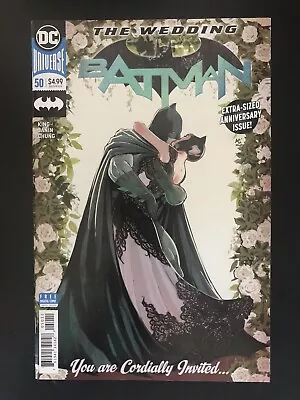 Buy Batman # 50 The Wedding Extra Sized  Issue Dc Comics 2018. Nm Bagged And Boarded • 10£