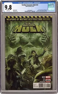 Buy Totally Awesome Hulk #22A 1st Printing CGC 9.8 2017 3870389007 • 147.56£