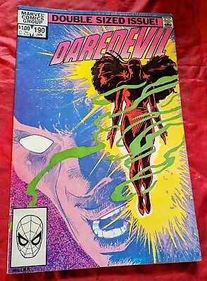 Buy DAREDEVIL #190 1983 Resurrection And Origin Of Elektra! BRONZE AGE MARVEL VF • 6.22£