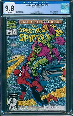 Buy Spectacular Spider-Man #200 - CGC 9.8 - NM/M!!! -  Death  Of Harry Osborn! • 64.64£