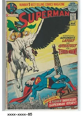 Buy Superman #249 © March 1972, DC Comics • 34.95£