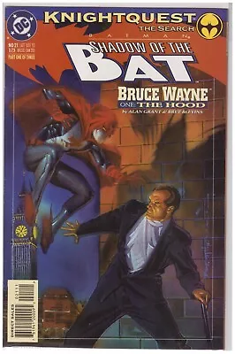 Buy Batman Shadow Of The Bat #21   Bruce Wayne - One: The Hood  - KNIGHTQUEST - NM • 2.99£