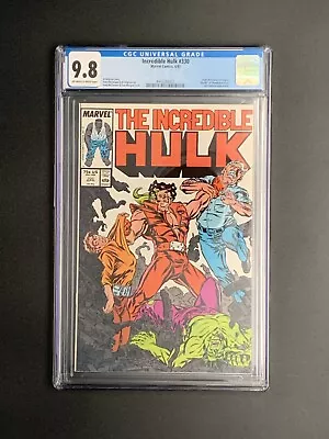 Buy Incredible Hulk #330 CGC 9.8 OW/W - Todd McFarlane Art Begins • 85.39£