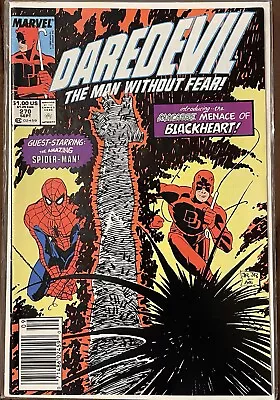 Buy Daredevil #270 (1989) 1st Appearance Of Blackheart John Romita Jr • 15.53£