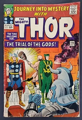 Buy Journey Into Mystery #116 Marvel Comics 1965 • 15.53£
