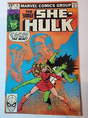 Buy She-Hulk Volume 1 #10 Marvel Comics 1980 • 5.99£