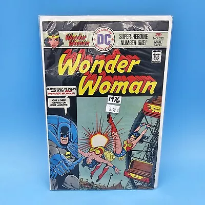 Buy 1976 DC WONDER WOMAN Comic Book #222 Bronze Age Batman Appearance • 13.97£