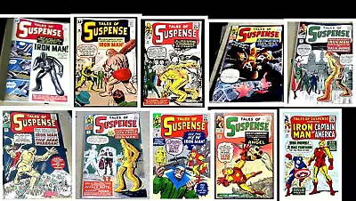 Buy Facsimile Covers TALES OF SUSPENSE #39-59 Exact Copies NO COMICS • 29.99£