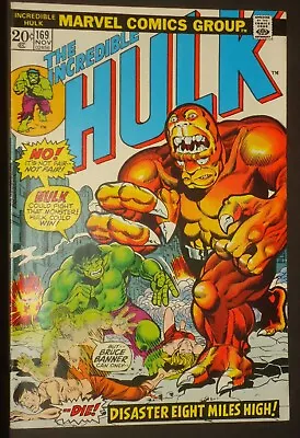 Buy Incredible Hulk #169 Nov 1973  • 116.69£