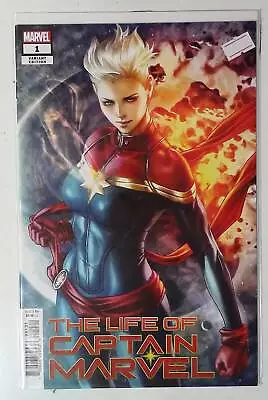 Buy The Life Of Captain Marvel #1 B Marvel (2018) Artgerm Cover Comic Book • 1.58£