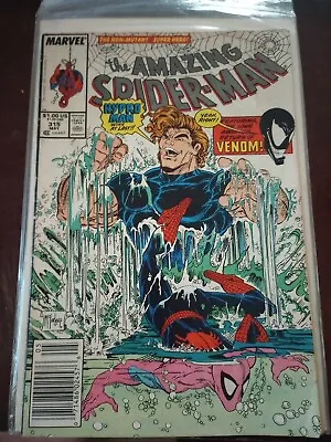 Buy Amazing SPIDERMAN#315 (1989) ART BY MCFARLANE - VENOM  • 15.53£