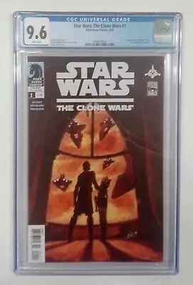 Buy Star Wars: The Clone Wars #1 CGC 9.6 1st Ahsoka Tano & Captain Rex • 661.30£
