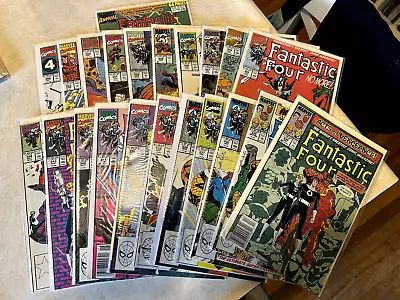 Buy Fantastic Four 334-354 Complete Walt Simonson Set/Run VF 347/348/349/350/352/353 • 54.35£
