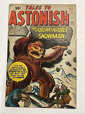 Buy Tales To Astonish 24 Marvel Silver 1961 - 10 Cent • 46.60£