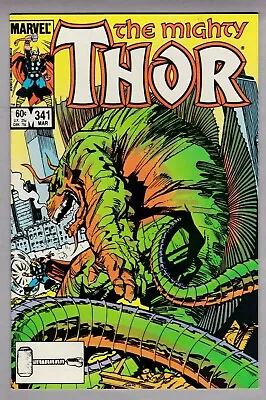 Buy Thor #341 (Mar 1984) Odin, Balder, Loki, Nick Fury, Clark Kent & Lois Lane Cameo • 6.95£