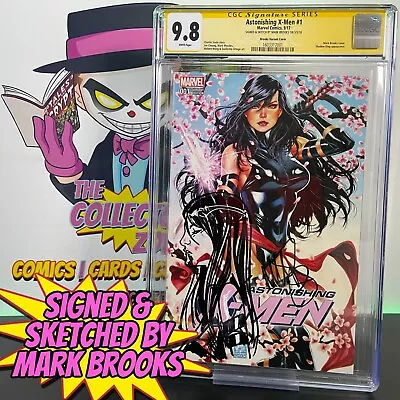 Buy Astonishing X-Men #1 Mark Brooks Sketch CGC 9.8 SS Psylocke Variant Remark • 310.64£