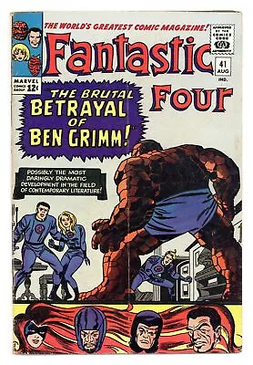 Buy Fantastic Four #41 FR/GD 1.5 1965 • 11.65£
