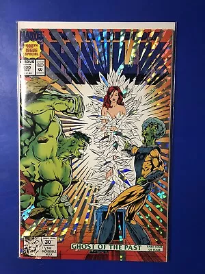 Buy Incredible Hulk #400 FOIL 1st Print Origin Leader Appearance Marvel Comic 1992 • 5.59£