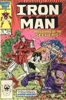 Buy Iron Man (Vol 1) # 214 Near Mint (NM) Marvel Comics MODERN AGE • 8.99£