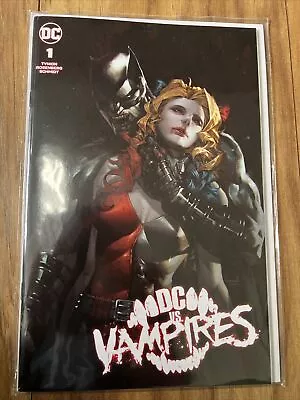 Buy Dc Vs Vampires #1 * Nm+ * Trade Kael Ngu Variant Batman Superman Harley Quinn 🔥 • 5.99£