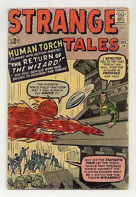 Buy Strange Tales #105 GD+ 2.5 1963 • 37.28£