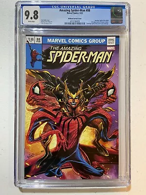 Buy Amazing Spider-man #88 Cgc 9.8 W (2022) Kirkham Variant Key 1st Goblin Queen • 50.48£