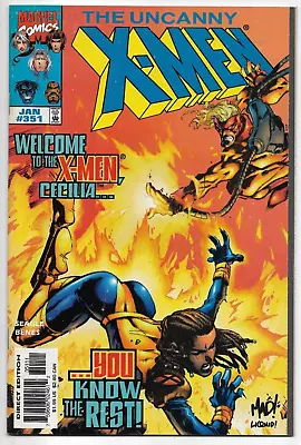 Buy Uncanny X-Men #351 Marvel Comics Seagle Benes 1998 VFN • 4.50£