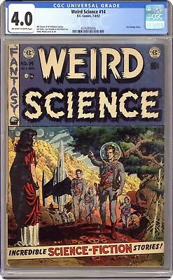 Buy Weird Science #14 CGC 4.0 1952 4276005006 • 458.20£