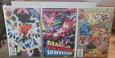 Buy 1st App Onslaught X Men #54 & Uncanny X Men #322 Deluxe Edition  High Grade  • 7.77£