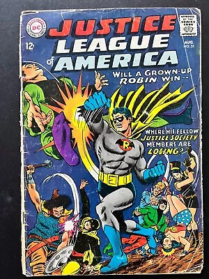 Buy Justice League Of America #55 1967 DC 1st Silver Age Golden Age Robin Low Grade • 6.94£