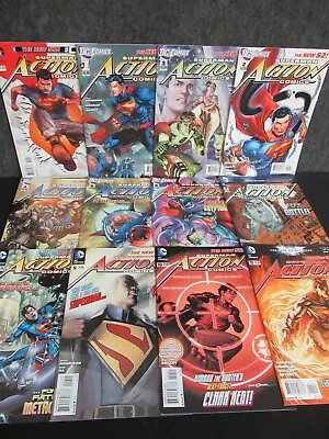 Buy Action Comics 0-52, Annuals, Specials Lot/run DC Comics 2011 • 97.07£