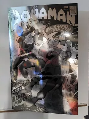Buy Aquaman #35 Silver Foil Exclusive Limited To 500 1st Appearance Of Black Manta • 15.53£