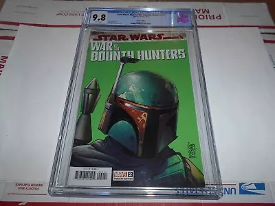 Buy Star Wars: War Of The Bounty Hunters #2 Cgc 9.8 Camuncoli Headshot Variant • 34.95£