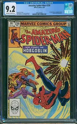 Buy Amazing Spider-Man #239 - CGC 9.2 NM- - 2nd Hobgoblin!!! • 77.65£