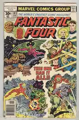 Buy Fantastic Four #183 June 1977 VG Tigra, Thundra • 2.32£