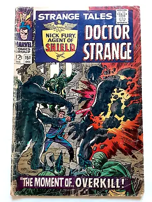 Buy Marvel Strange Tales   # 151 - December 1966 • 11.64£