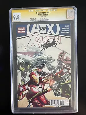Buy X-Men STAN LEE Signed CGC 9.8 Legacy #267 Mark Brooks Avengers Iron Man Rogue • 333.93£