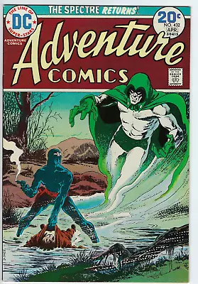 Buy Adventure Comics 432 1974 NM- 9.2 Aparo-c/a Fleisher-s Spectre Nino Captain Fear • 32.61£