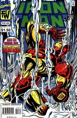 Buy Iron Man #318 VG 1995 Stock Image Low Grade • 3.11£
