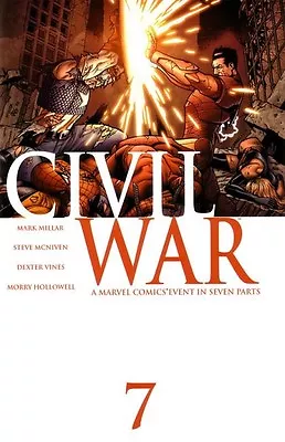 Buy Civil War #7 (1st Print / Captain America / Iron Man / Avengers / 2007 / NM) • 9.95£