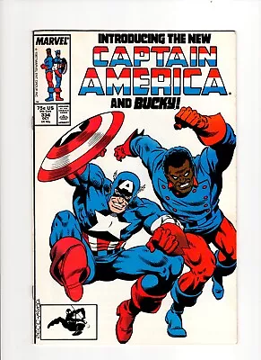 Buy CAPTAIN AMERICA #334 (1987): Key- Lemar Hoshkins As Bucky: High Grade! • 13.98£
