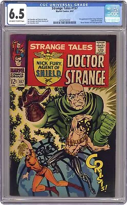 Buy Strange Tales #157 CGC 6.5 1967 4224222020 1st App. Living Tribunal • 85.43£