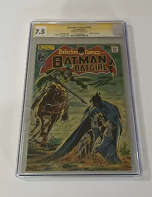 Buy Detective Comics #412 (1971) CGC 7.5~Signature Series-Signed By Neal Adams. • 271.81£
