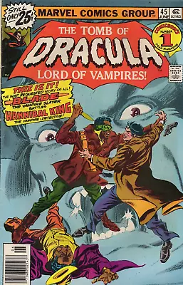 Buy Tomb Of Dracula #45 1976 No Marvel Stamp • 9.32£