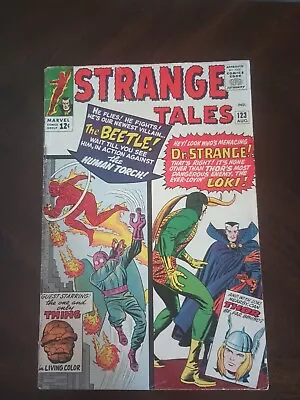 Buy Strange Tales #123/Silver Age Marvel Comic Book/1st Beetle/GD-VG • 37.73£