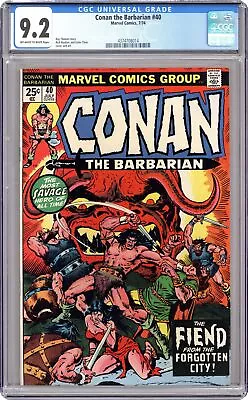 Buy Conan The Barbarian #40 CGC 9.2 1974 4374708014 • 58.25£